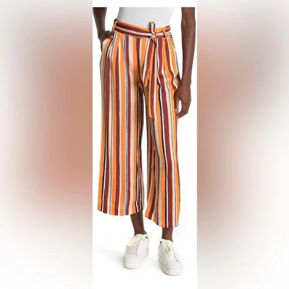 Frame Denim | Pants & Jumpsuits | Nwot Frame Cropped Stripe Pants  display picture 1